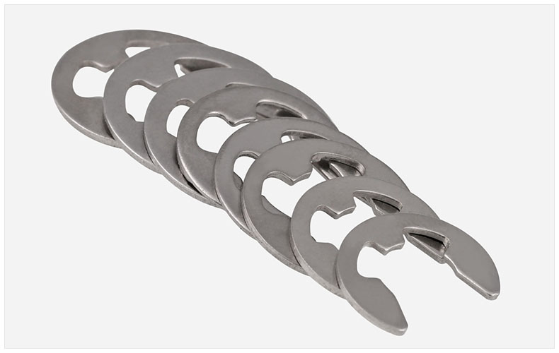 GB896不銹鋼開(kāi)口擋圈 E型卡簧扣6